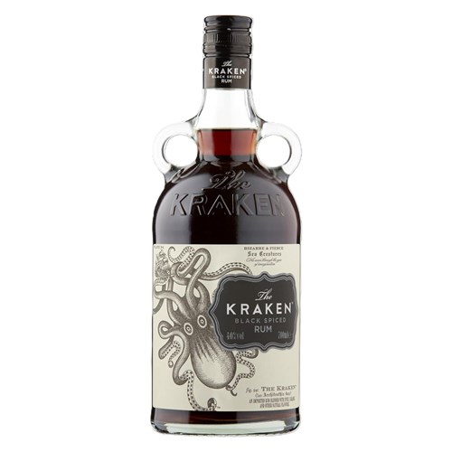 Kraken Black Spiced Rum 70cl – Bold Caribbean Rum with Secret Spices